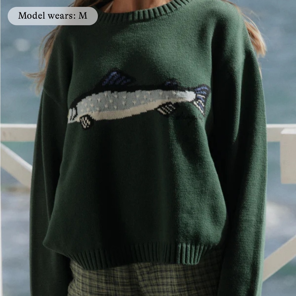 Dairy Boy THE FISHERMAN'S DAUGHTER SWEATER - Greenpoint